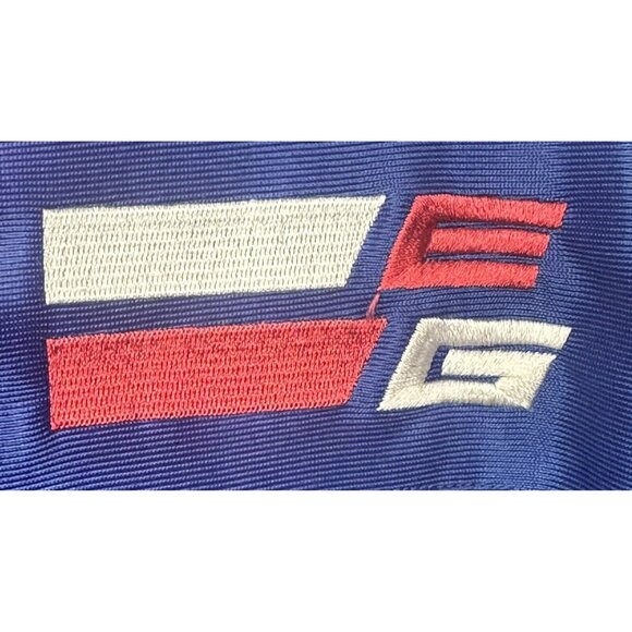 ElbowGrease Mens Jersey Football Athletics Racing Short Sleeve Mesh Blue Medium - Picture 5 of 12